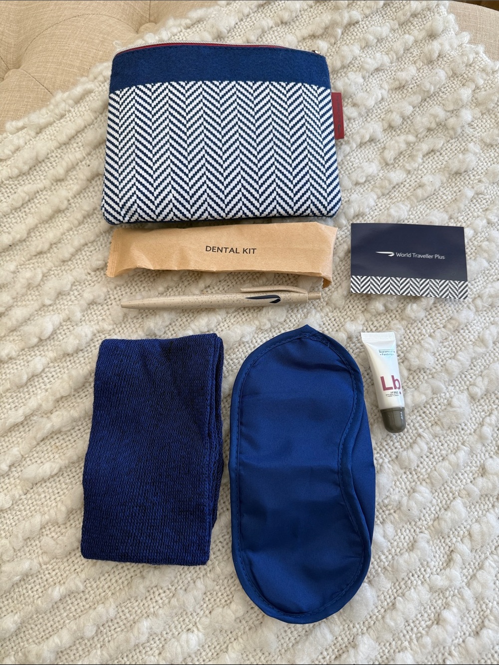 British Airways Premium Travel Amenity Kit